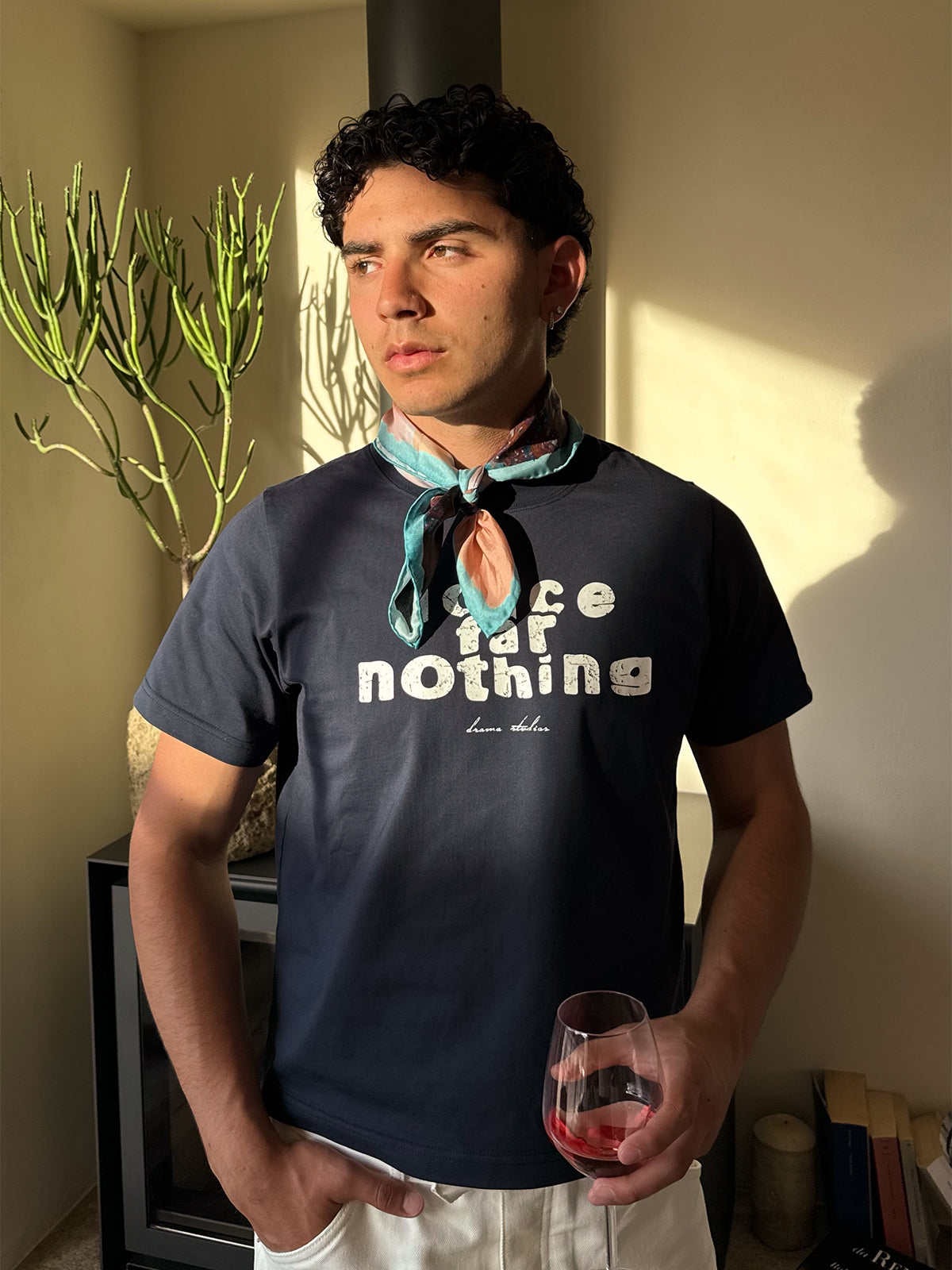 Dolce Far Nothing Navy Blue Tee
