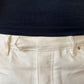 Raw Pearl White Selvedge Jorts