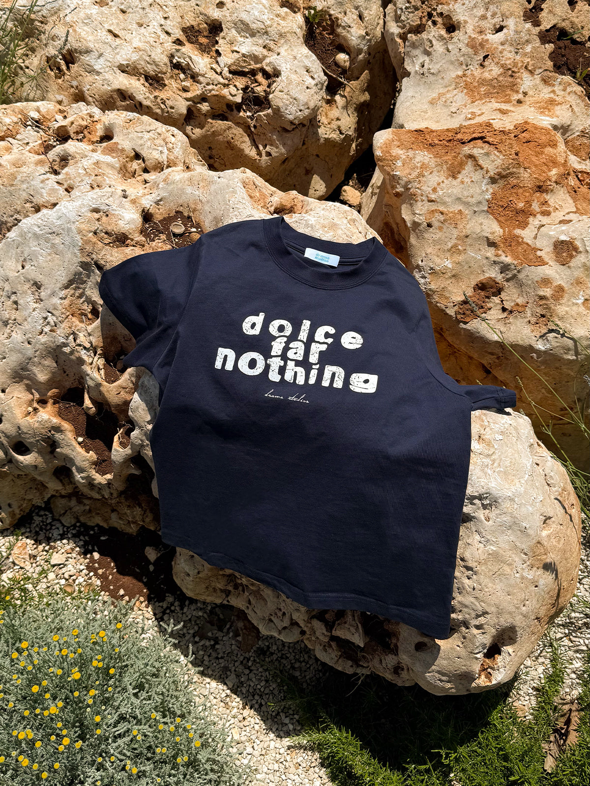 Dolce Far Nothing Navy Blue Tee