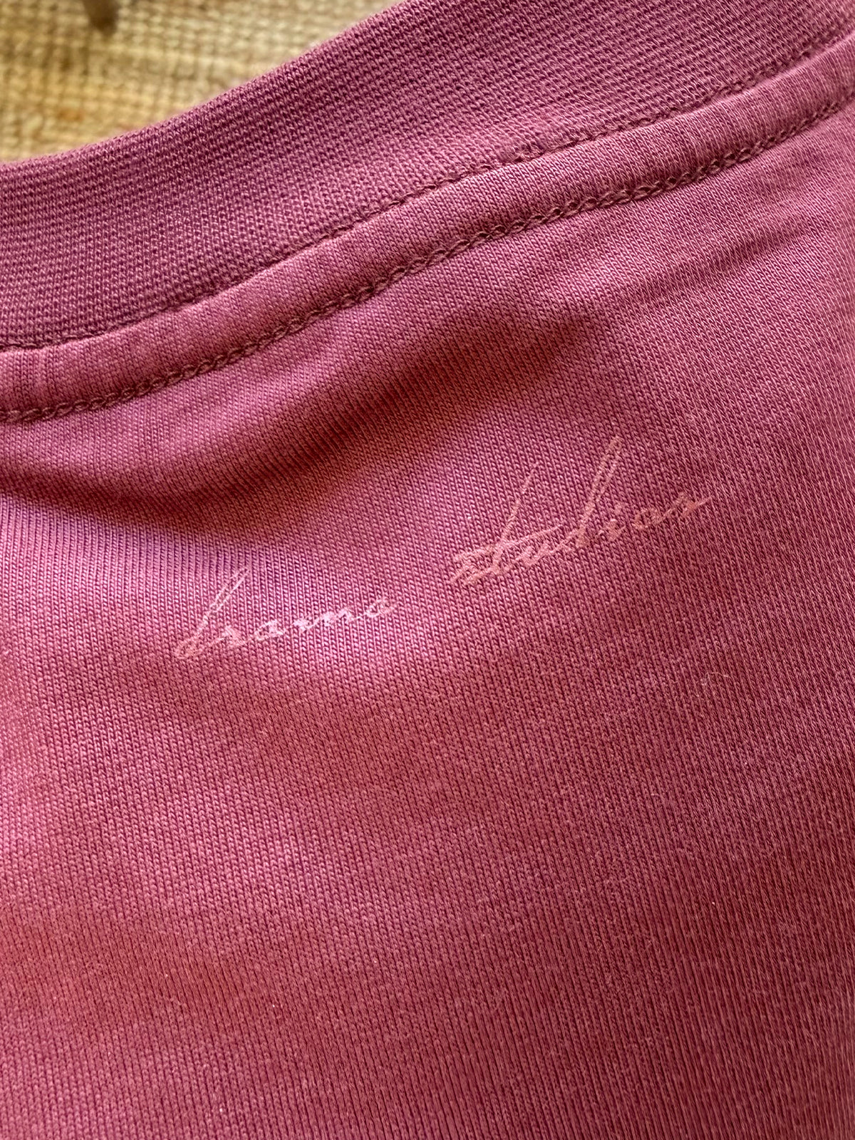 No Rules After Sundown Burgundy Red Tee