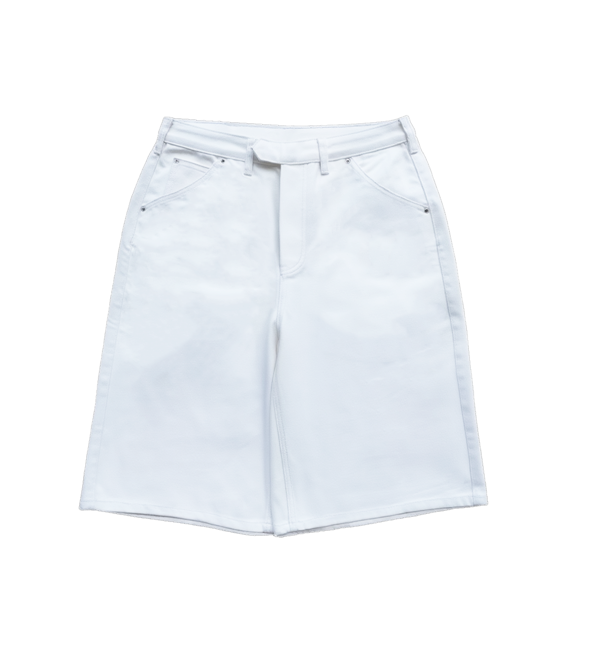 Raw Pearl White Selvedge Jorts