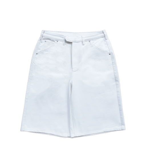Raw Pearl White Selvedge Jorts