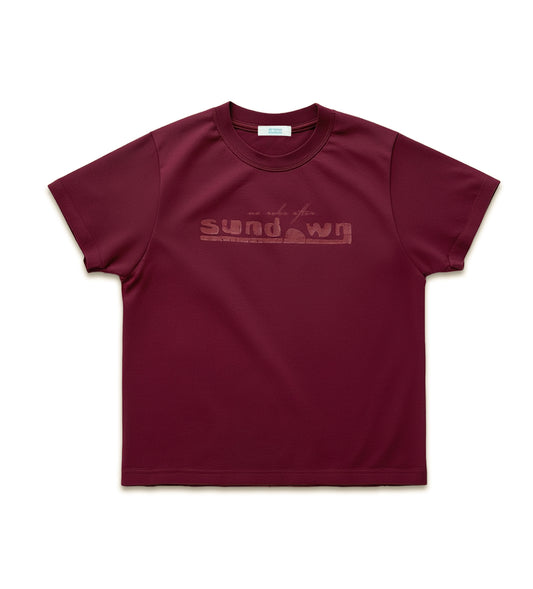 No Rules After Sundown Burgundy Red Tee